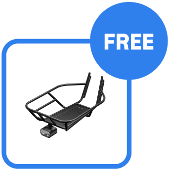 Get a FREE front carrier!